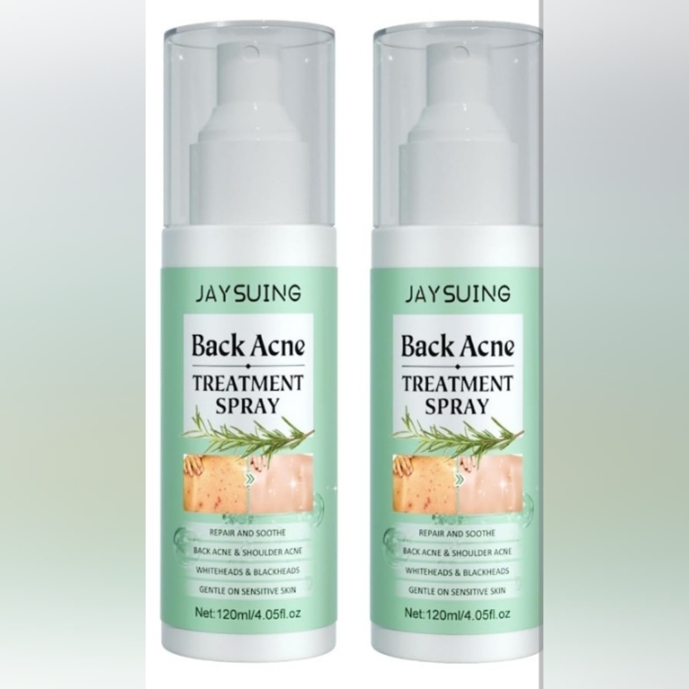 Twin Pack Back Acne Treatment Spray